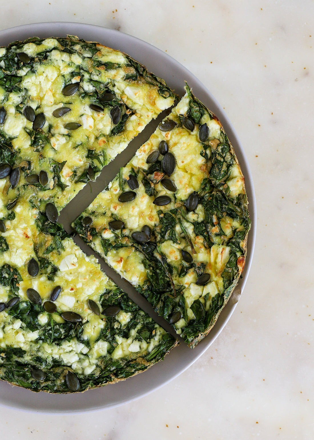 Frittata Féta & épinards