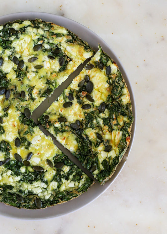 Frittata Féta & épinards