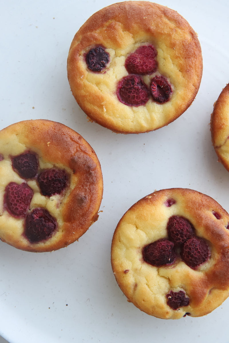 Muffins cétogène à la framboise